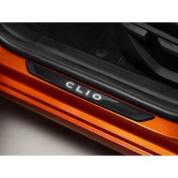 Tuning Renault Vnitřní osvětlené kryty předních prahů dveří s nápisem Clio
