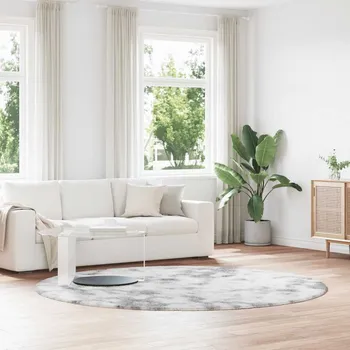 Koberec Koberec Shaggy s vysokým vlasem NAVARRA světle šedý 240x240 cm Šedá4102930