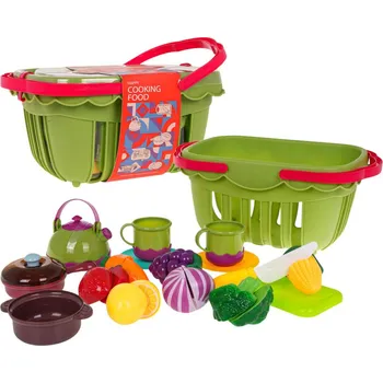 Dětská kuchyňka Ramiz Piknikový koš Zelenina + ovoce