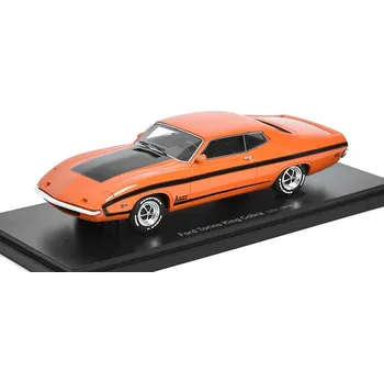 autíčko Ford Torino King Cobra 1970 1:43 oranžová - AUTOCULT Ford Torino King Cobra 1970 - kovový model auta