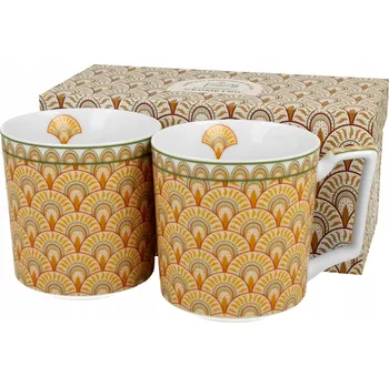 Hrnek Duo Geometric, porcelán, 350 ml