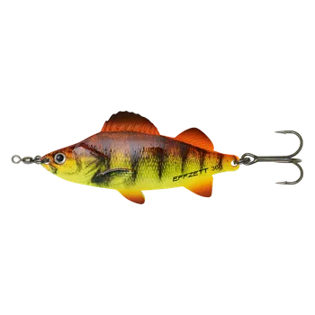 Umělá nástraha DAM Effzett Perch Spoon - Orange Perch UV gramáž: 36g - 9cm