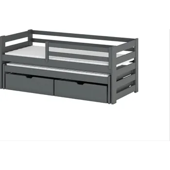 Postel Legno Dětská rozkládací postel Tenso grafit Rozměr (cm): 80x160