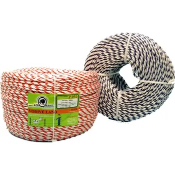 Ohradník Lano pro ohradníky CZ, Ø6mm, 6Niro, 500m, modro-bílé