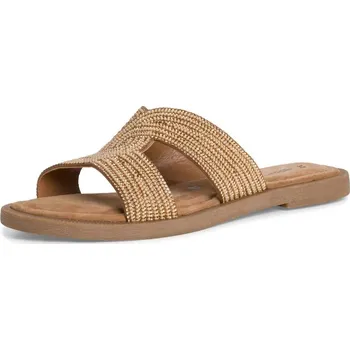 Dámské pantofle Tamaris Dámské nazouváky TAMARIS 27113-42-963 zlatá S5 37
