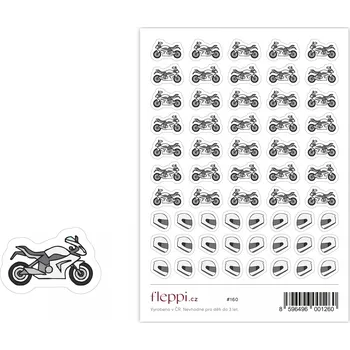 samolepka Fleppi Samolepky Motorkářské 1