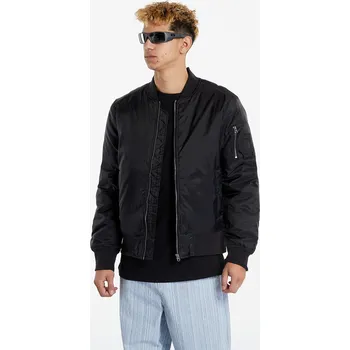 Pánské oblečení Bunda Urban Classics Basic Bomber Jacket Black XL