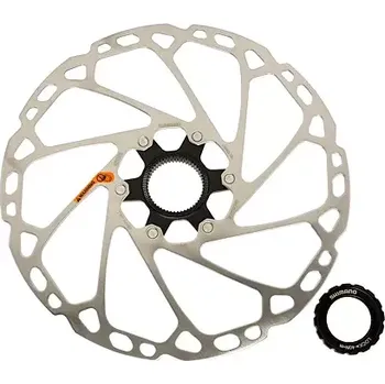 Brzda na kolo Shimano Brzdový kotouč Shimano SM-RT64, včetně matice s vnějším ozubením průměr kotouče 220 mm