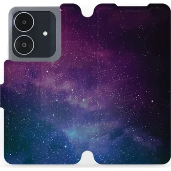 Pouzdro na mobilní telefon Flipové pouzdro Mobiwear - Realme Note 60 - V147P Mlhovina (Knížkové flip pouzdro, obal, kryt na mobil Realme Note 60 - V147P Mlhovina, materiál Umělá kůže + TPU - ochrana 360°, stojánek, silikonová vanička, magnetické zavírání)