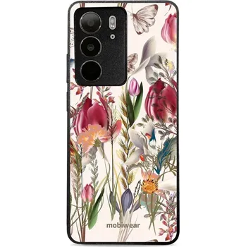 Pouzdro na mobilní telefon Lesklý kryt Mobiwear Glossy - Realme C75 - G031G - Rozkvetlá louka (Prémiové lesklé pouzdro, obal, kryt Mobiwear Glossy na mobil Realme C75 - G031G - Rozkvetlá louka, materiál Plast + TPU silikon - krytí po všech stranách, neošoupatelný potisk, tenké)