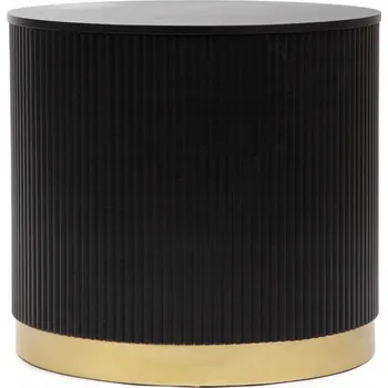 Konferenční stolek Konferenční stolek Homla kulatý 36 x 36 x 40 cm černý