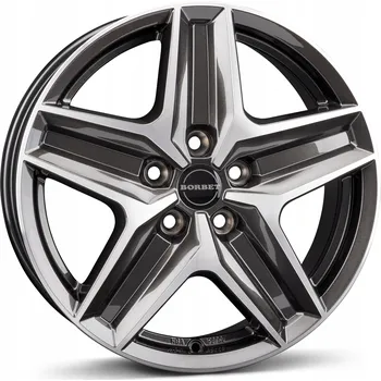 Alu kolo Hliníkový disk Borbet CWZ 7.5" x 18" 5x120 ET 53