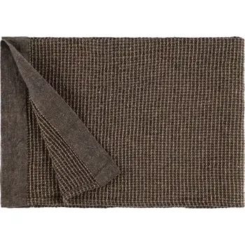 Potah na sedátko do sauny Rento Kenno - 160x60cm, hnědý, 75% recyklovaná bavlna a 25% polyester (176851)