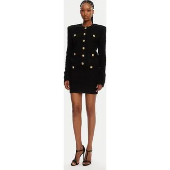 Dámská sukně Balmain Mini sukně DF1LB015KG43 Černá Slim Fit 38