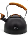 čajník 2,5l MH-4415B, víčko, černý, im.dřeva rukojeť, NR