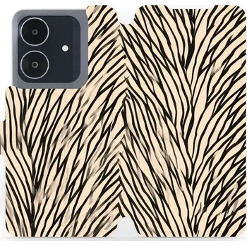 Pouzdro na mobilní telefon Flipové pouzdro Mobiwear - Realme Note 60 - VA52S V koruně stromu (Knížkové flip pouzdro, obal, kryt na mobil Realme Note 60 - VA52S V koruně stromu, materiál Umělá kůže + TPU - ochrana 360°, stojánek, silikonová vanička, magnetické zavírání)