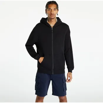 Pánská mikina Mikina Urban Classics Organic Full Zip Hoodie Black L