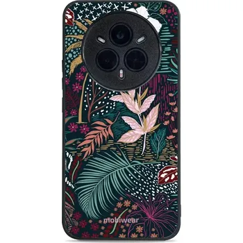 Pouzdro na mobilní telefon Lesklý kryt Mobiwear Glossy - Realme 14 Pro 5G - G043G - Temná flóra (Prémiové lesklé pouzdro, obal, kryt Mobiwear Glossy na mobil Realme 14 Pro 5G - G043G - Temná flóra, materiál Plast + TPU silikon - krytí po všech stranách, neošoupatelný potisk, tenké)