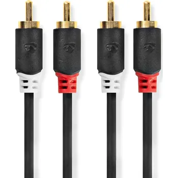 Audio kabel HQ propojovací kabel 2xRCA - 2xRCA 2m CABW24200AT20