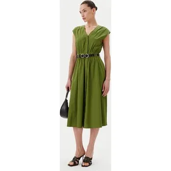 Dámské šaty MICHAEL Michael Kors Každodenní šaty MS5830KF4C Zelená Regular Fit M