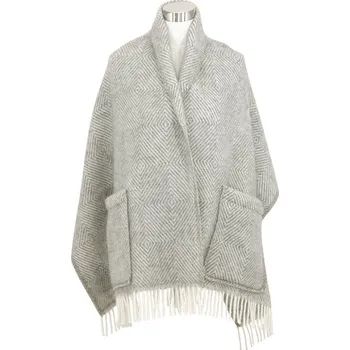 Šála Lapuan Kankurit Šál Maria, s kapsami / šedo-bílý