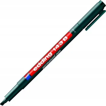 Permanentní popisovač černý Edding univerzální černý popisovač, černý fix na fólie 1 ks