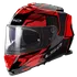 Helma na motorku LS2 Storm II Tracker FF800 černá/červená