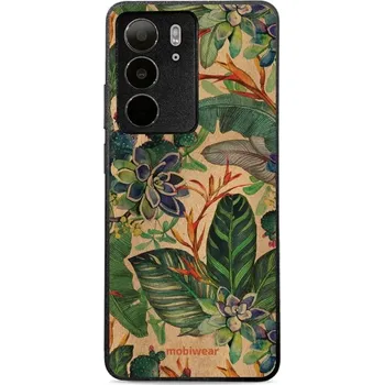 Pouzdro na mobilní telefon Lesklý kryt Mobiwear Glossy - Realme C75 - G036G - Sukulenty (Prémiové lesklé pouzdro, obal, kryt Mobiwear Glossy na mobil Realme C75 - G036G - Sukulenty, materiál Plast + TPU silikon - krytí po všech stranách, neošoupatelný potisk, tenké provedení, možno