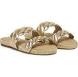 Tommy Hilfiger Espadrilky Metallic Rope Espadrille Mule FW0FW08670 Zlatá 37