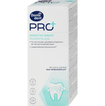 Ústní voda Dontodent PRO+ PRO+ ústní voda Sensitive Direkt