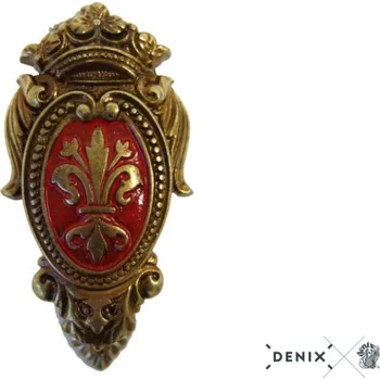 Přívěsek Držák na pistole mosazný Denix Spear - zlatý