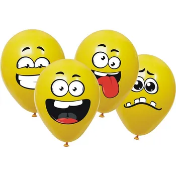 Balónek Balónky 6ks SMAJLÍCI MINKY