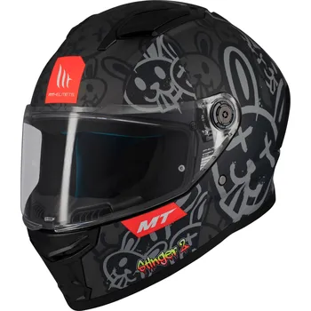 Helma na motorku MT Helmets Integrální helma na motorku MT Stinger 2 RAM F1 černo-šedá XS