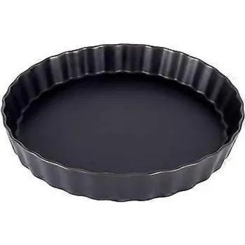 Nádoba na pečení Forma koláč d25cm, černý porcelán