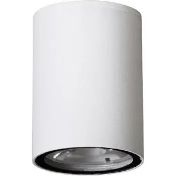 Venkovní osvětlení NOVA LUCE venkovní stropní svítidlo CECI bílý hliník skleněný difuzor Osram LED 6W 3000K 100-240V 76st. IP65 9200612