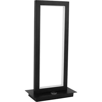 Lampička NOVA LUCE stolní lampa WENNA matný černý hliník a akryl 3-krokově dotykově stmívatelné LED 12W 230V 3000K IP20 9500811
