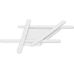 NOVA LUCE stropní svítidlo WILLOW bílá ocel a akryl Dx78.3x50x5.6cm LED 60Wstmívatelné 9210926