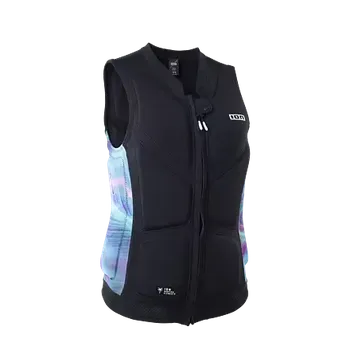 Neoprenový oblek vesta ION Lunis Front Zip women tropical-palm-glitch velikost neoprenů a trapézů 34/XS