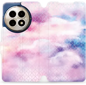 Pouzdro na mobilní telefon Flipové pouzdro Mobiwear - OnePlus 13 - MR02S Vodovkové obrazce (Knížkové flip pouzdro, obal, kryt na mobil OnePlus 13 - MR02S Vodovkové obrazce, materiál Umělá kůže + TPU - ochrana 360°, stojánek, silikonová vanička, magnetické zavírání)