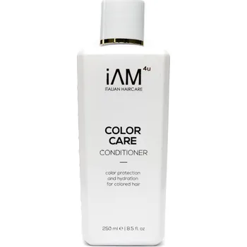 iAM4u Color Care Conditioner 250 ml / 1000 ml – profesionální kondicionér pro ochranu barvy a lesk vlasů ML: 250 ml Kondicionér pro barvené vlasy • ochrana barvy a lesk