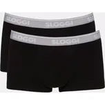 Pánské boxerky Sloggi hipster černé, 2ks Velikost: L
