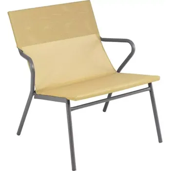 Křeslo Nízké křeslo HORIZON Low BatylineDuo žlutá Safran