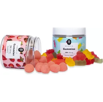 CBD CBD Gummies balíček - Jahoda a Medvědi (2 x 45 g, 100 mg CBD)
