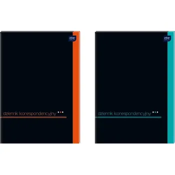 Sešit BLOK A4 96 listů TVRDÁ vazba ČERNÝ SEŠIT Interdruk ZÁPISNÍK velký