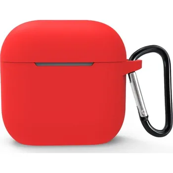Příslušenství pro sluchátka Sleeve silikonový obal na Apple AirPods 4 - červený