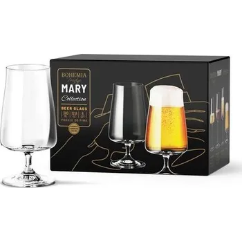 Sklenice Sklen. 380ml, 6ks, MARY BOHEMIA PR., pivo, DB