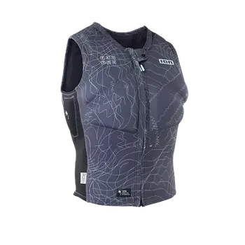Neoprenové oblečení vesta ION Vector Core Front Zip men distorted-grey velikost neoprenů a trapézů 50/M