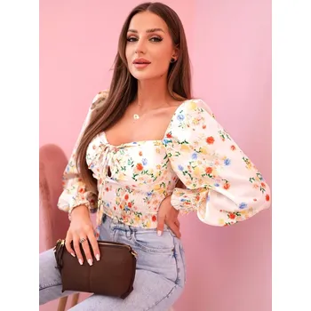 Dámská romantická halenka ART35955 , VELIKOST UNI ( S, M , L )