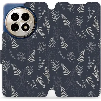 Pouzdro na mobilní telefon Flipové pouzdro Mobiwear - OnePlus 13 - VP15S Kapradiny (Knížkové flip pouzdro, obal, kryt na mobil OnePlus 13 - VP15S Kapradiny, materiál Umělá kůže + TPU - ochrana 360°, stojánek, silikonová vanička, magnetické zavírání)