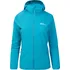 Dámská softshellová bunda Jack Wolfskin Rivental Hoody W 5029981-1281 tyrkysová